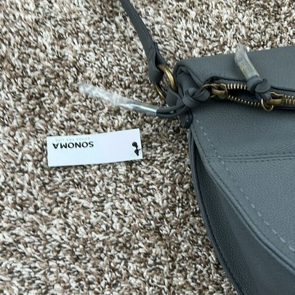 Sonoma Gray Crossbody Medium Purse - Picture 6 of 10